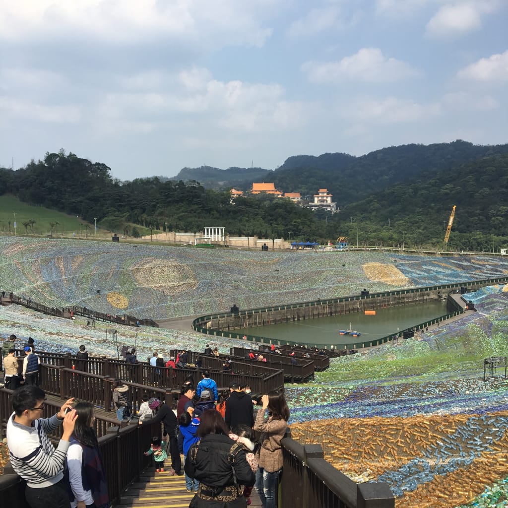 【基隆信義｜基隆景點】滿地星空草原點點~星空草原(擁恆文創園