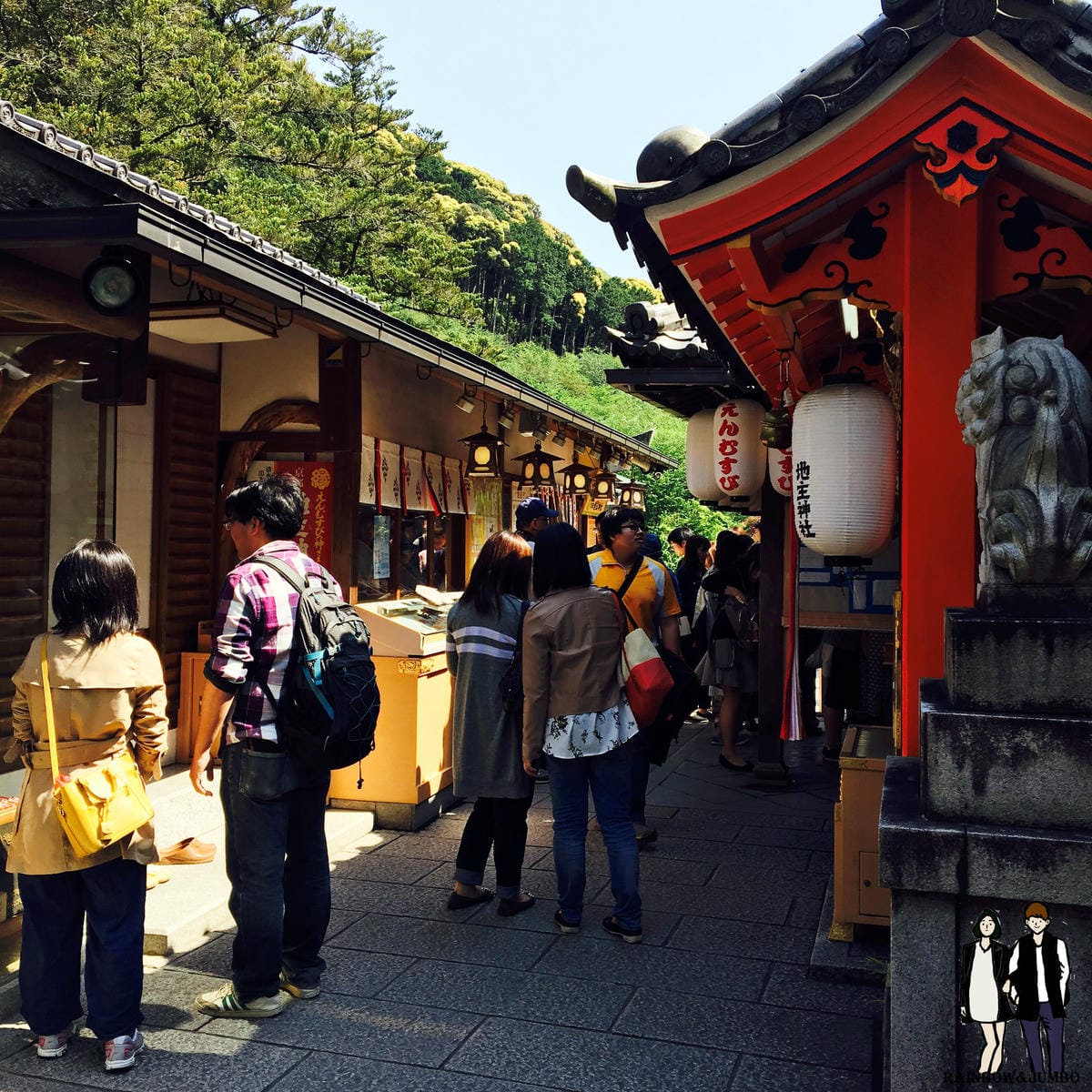 2016 Jumbo日本京阪奈自由行-清水寺與地主神社(上) 2016 Jumbo日本京阪奈自由行-清水寺與地主神社(上)