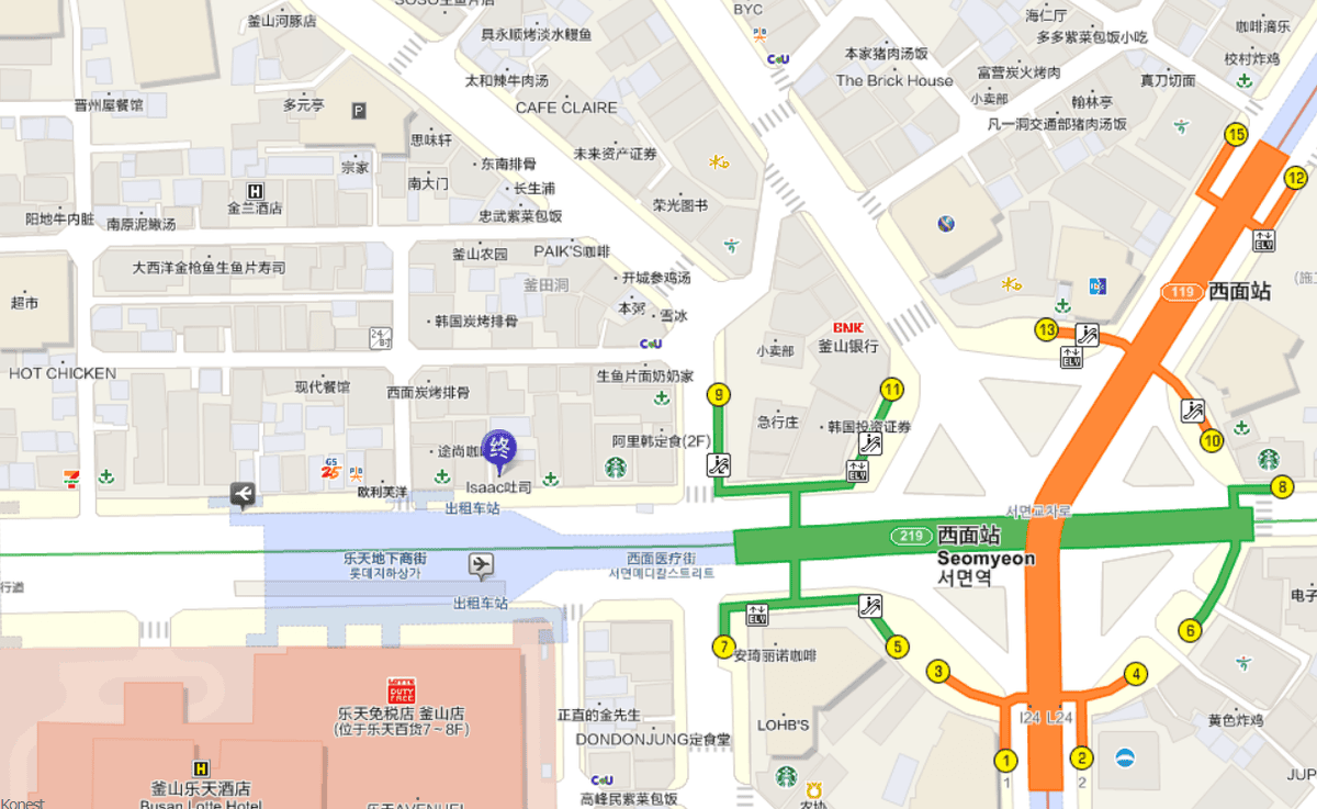 2018 Jumbo韓國釜山行|西面站|歪國人的早餐選擇,二 2018 Jumbo韓國釜山行|西面站|歪國人的早餐選擇,二