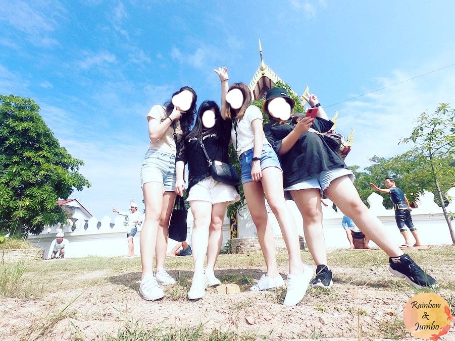 2019 泰國曼谷Rainbow放風之旅｜參觀樹中廟(Wat