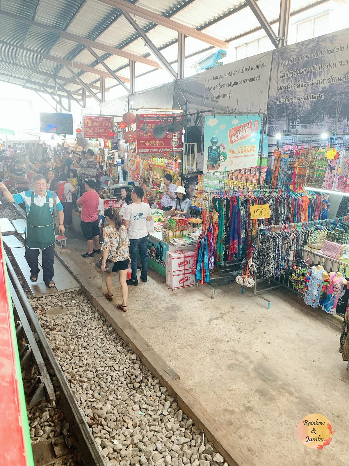 2019 泰國曼谷Rainbow放風之旅|跟著我一起擠上美功 2019 泰國曼谷Rainbow放風之旅|跟著我一起擠上美功