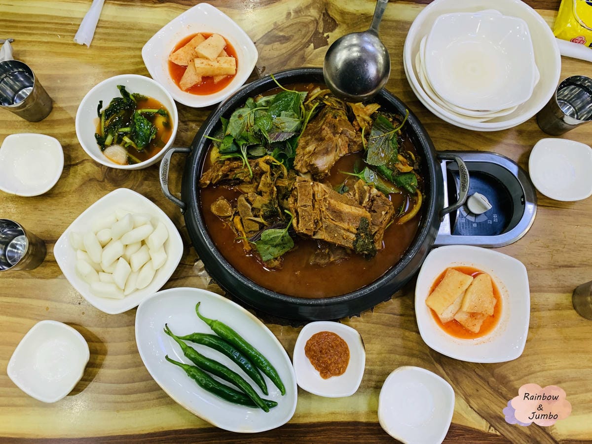 2019 Jumbo韓國首爾冬季自由行|李太祖土豆排骨湯/二 2019 Jumbo韓國首爾冬季自由行|李太祖土豆排骨湯/二