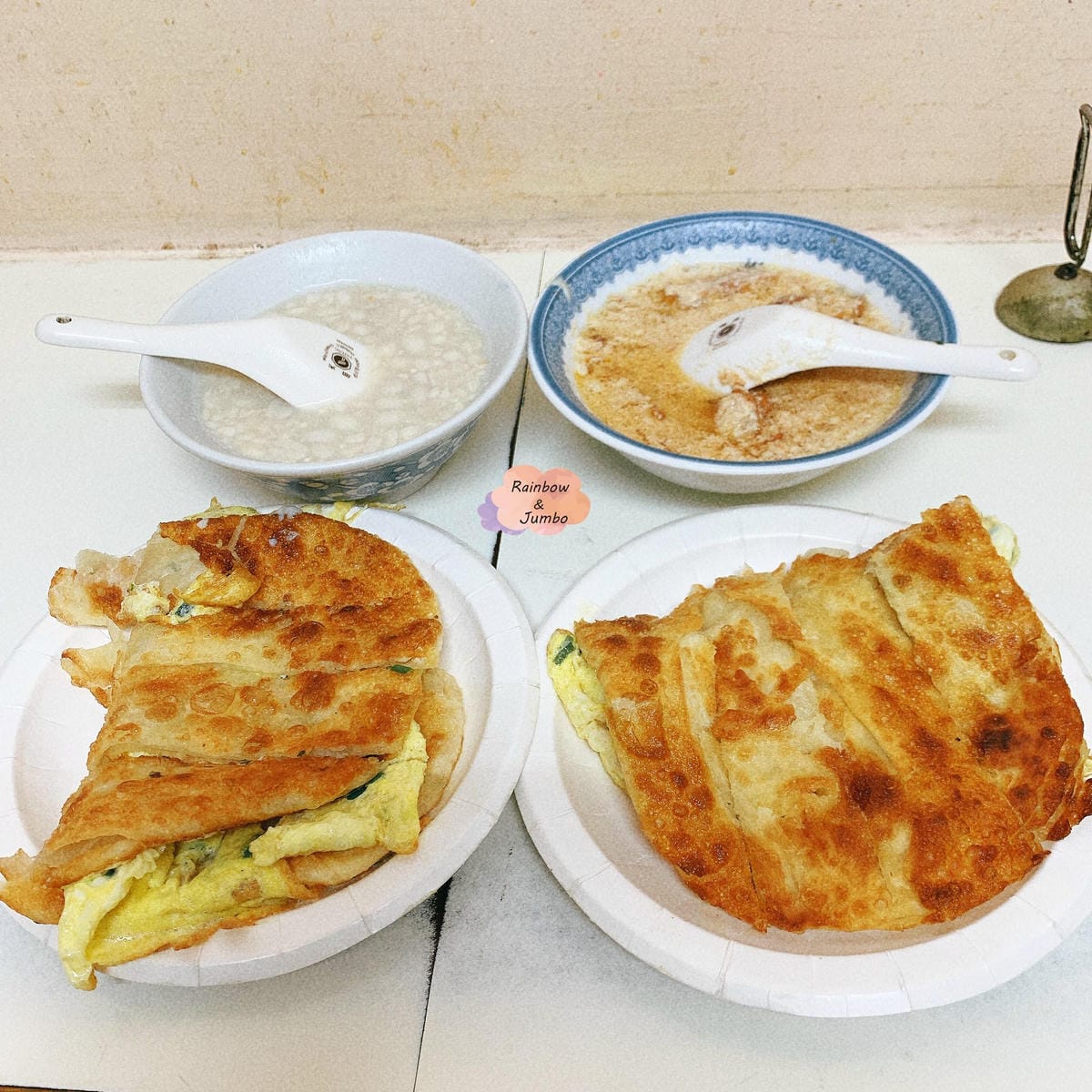 【不專業食記】台北北投|早起吃早餐~「石牌無名手工蛋餅」與花 【不專業食記】台北北投|早起吃早餐~「石牌無名手工蛋餅」與花