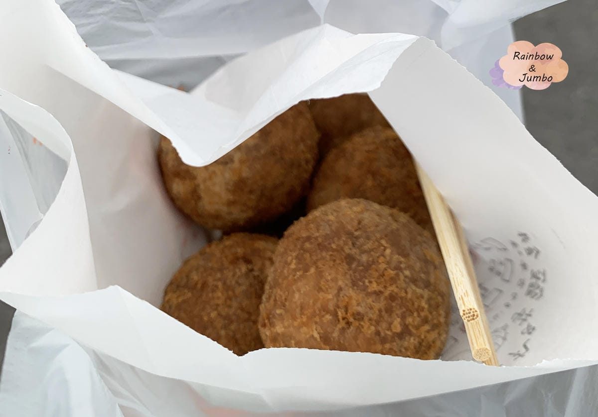 【不專業食記】中部美食|蔡淑娟芋頭丸、芋頭籤餅~發財車的美味 【不專業食記】中部美食|蔡淑娟芋頭丸、芋頭籤餅~發財車的美味