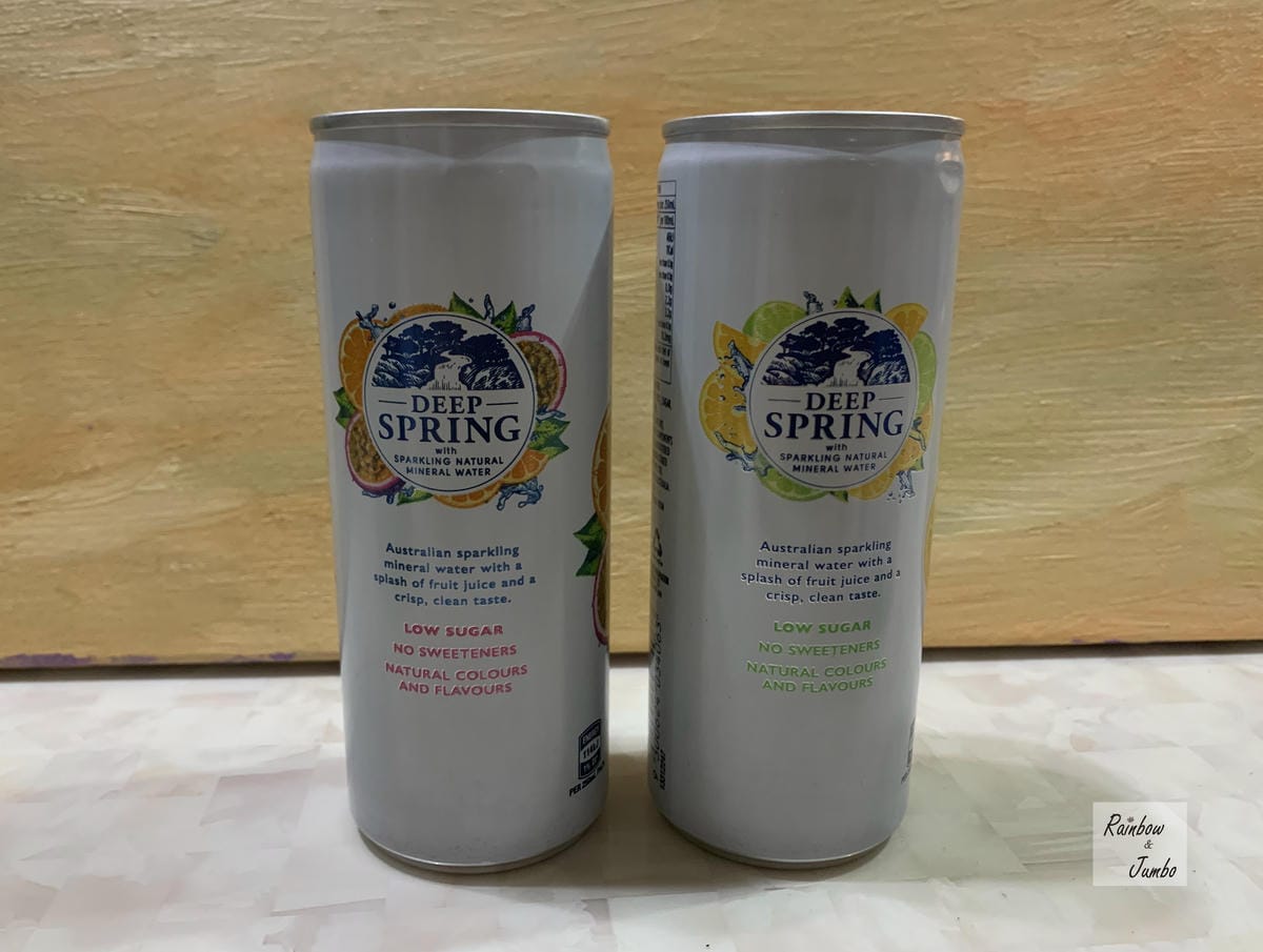 【不專業食記】澳洲飲品開箱｜Deep Spring Spar