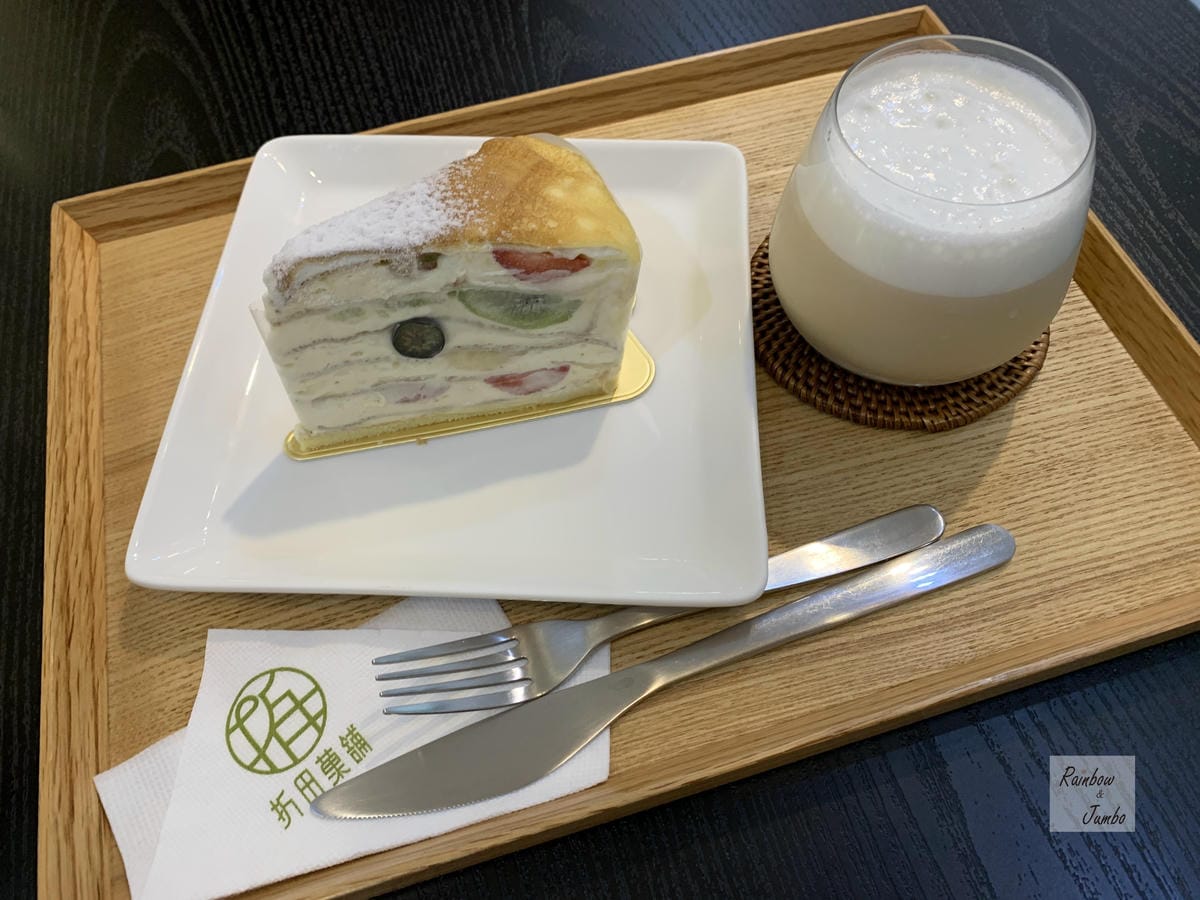 【不專業食記】台北大安|日式甜點折田菓鋪~不膩口的千層水果蛋 【不專業食記】台北大安|日式甜點折田菓鋪~不膩口的千層水果蛋