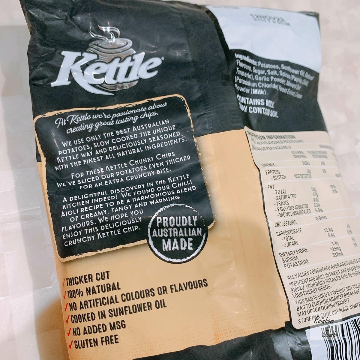 【不專業食記】澳洲零食開箱｜澳洲Kettle Chunky 