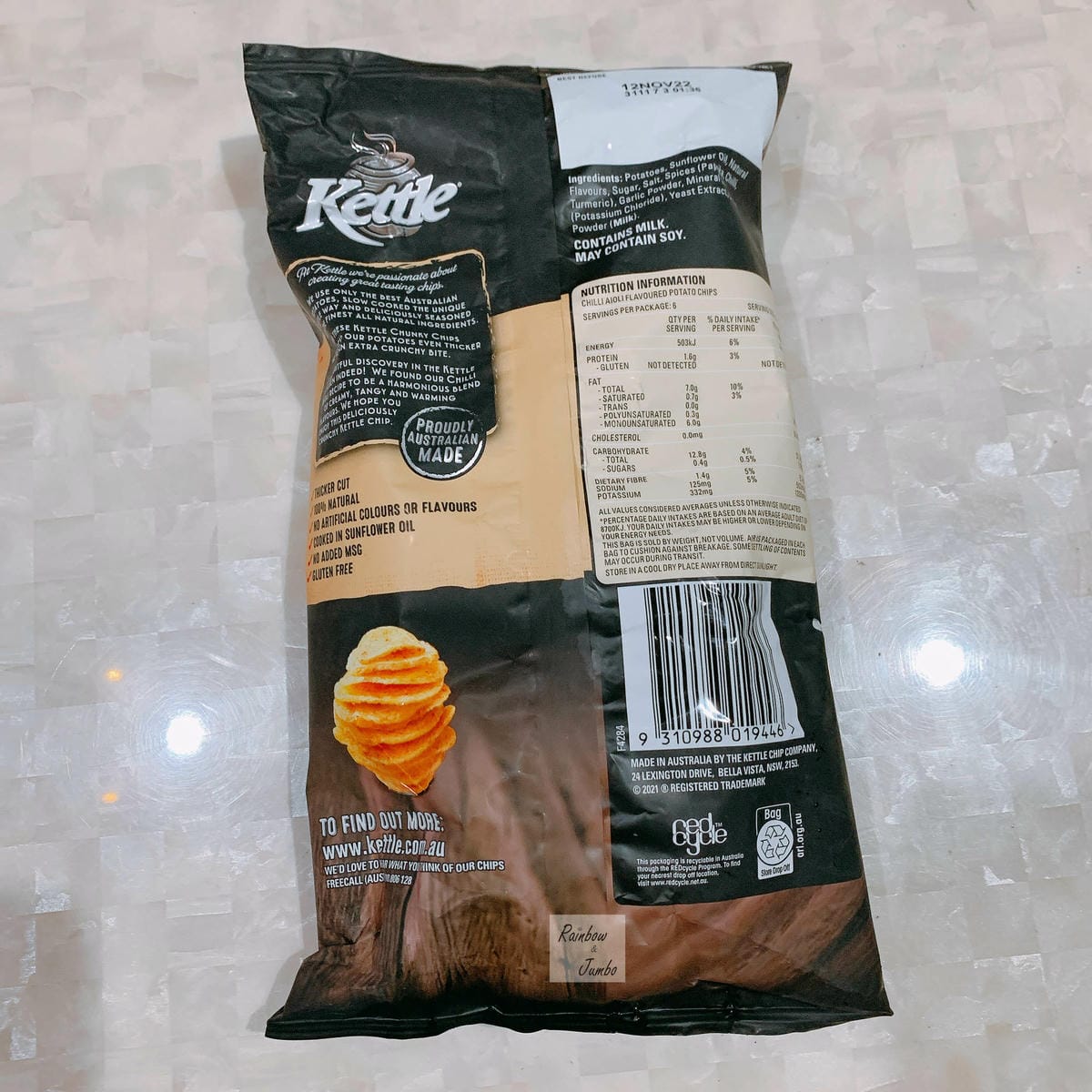 【不專業食記】澳洲零食開箱｜澳洲Kettle Chunky 