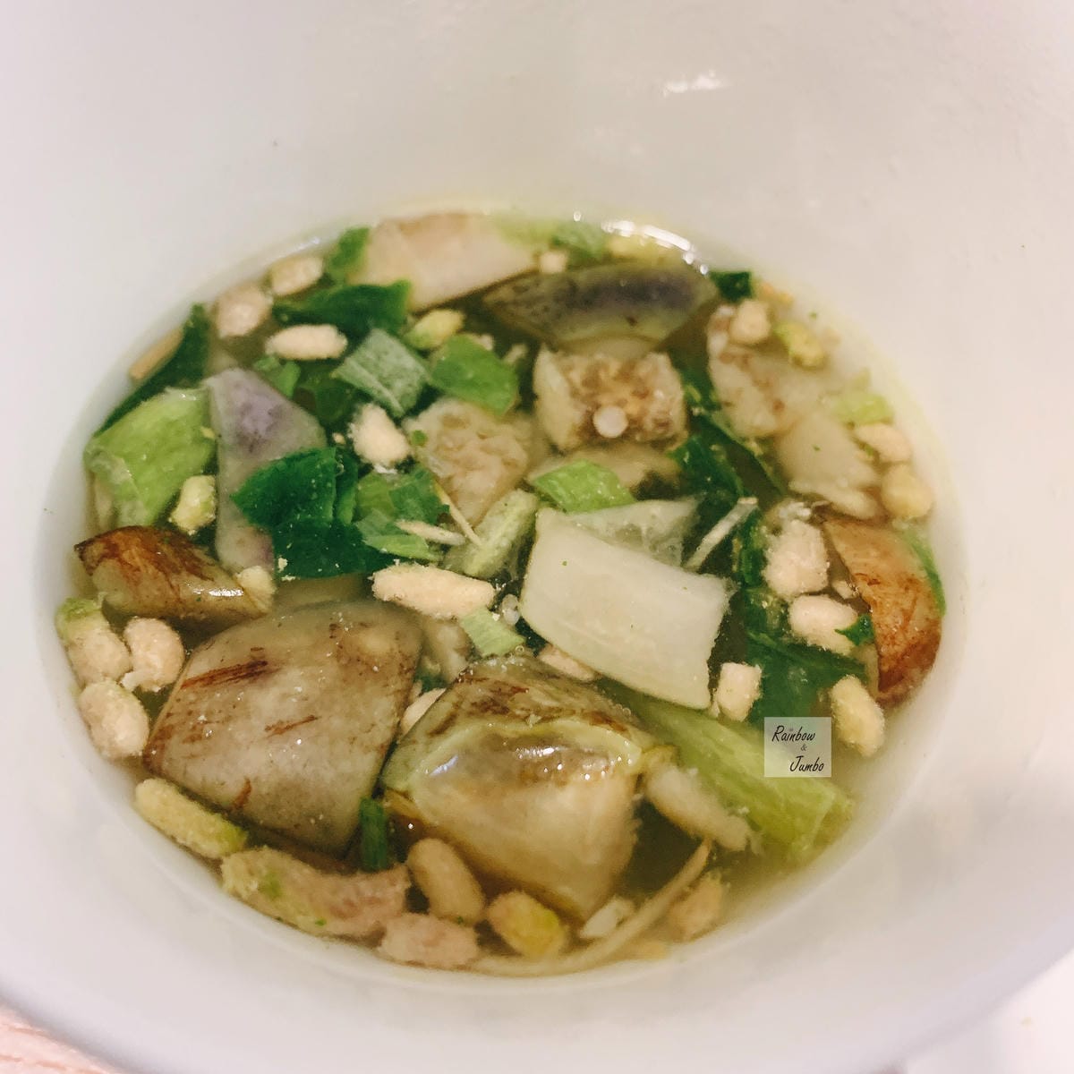 【不專業食記】MUJI無印良品開箱|沖泡湯塊-炸茄子豬肉薑湯 【不專業食記】MUJI無印良品開箱|沖泡湯塊-炸茄子豬肉薑湯