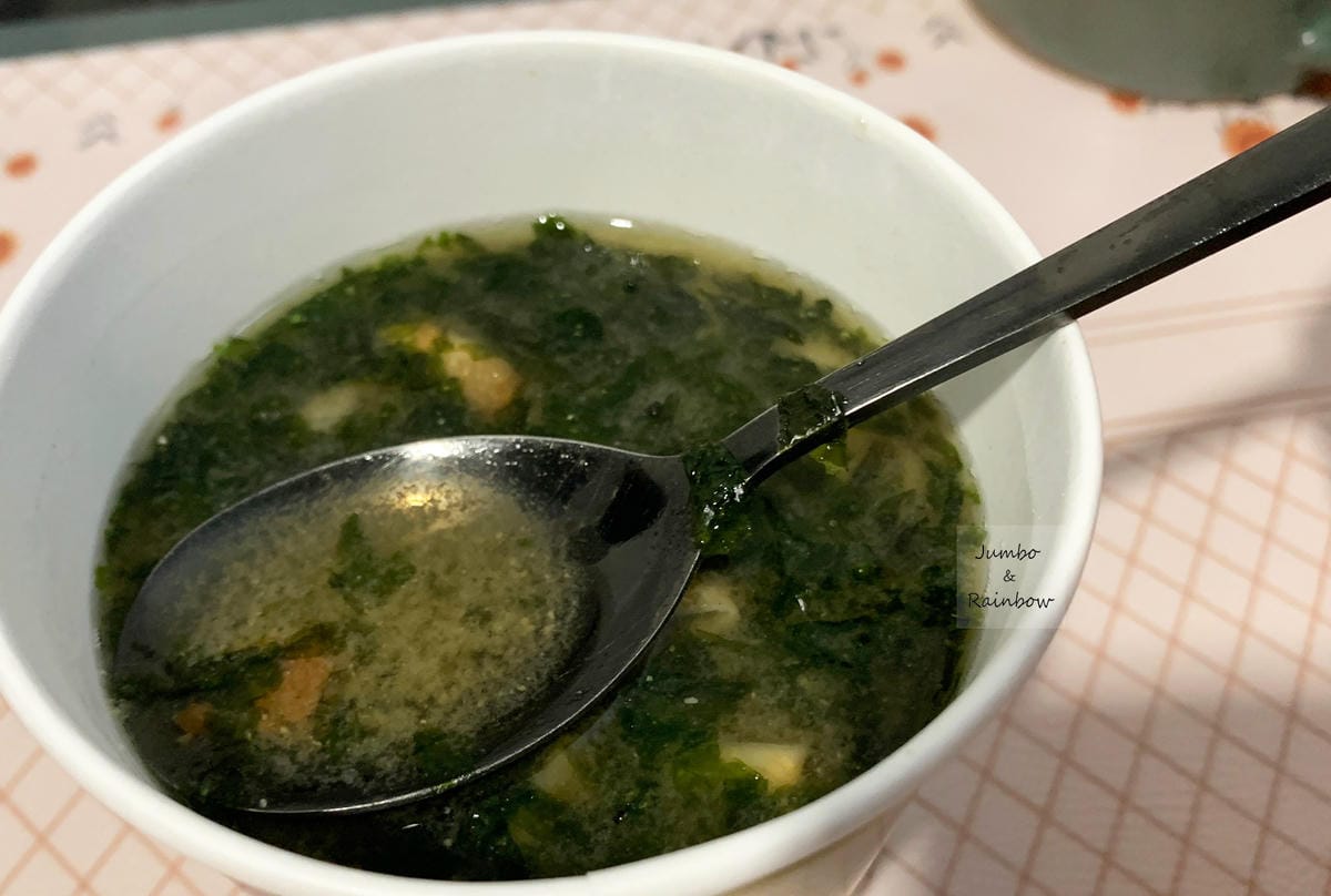 【不專業食記】超商開箱|全家超商沖泡湯包-有明の海苔(海苔味 【不專業食記】超商開箱|全家超商沖泡湯包-有明の海苔(海苔味