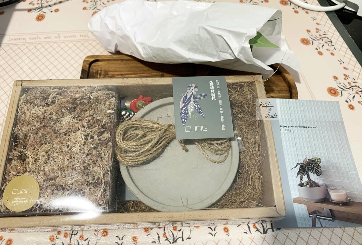 【生活x手做】手作體驗活動|CLING植琢|水苔球手作|馬拉 【生活x手做】手作體驗活動|CLING植琢|水苔球手作|馬拉