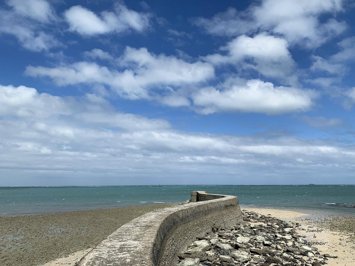 【澎湖景點｜澎湖旅遊】澎湖白沙｜澎湖後寮天堂路｜有標示牌的打