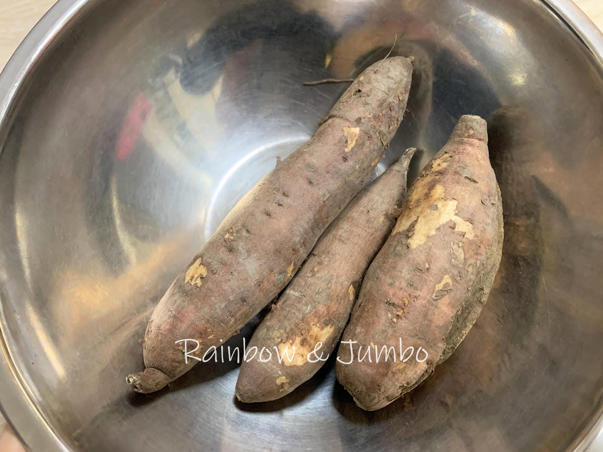 【生活x電鍋料理】新品種菱角地瓜初體驗|蒸地瓜食譜 【生活x電鍋料理】新品種菱角地瓜初體驗|蒸地瓜食譜