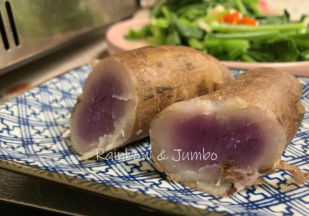 【生活x電鍋料理】新品種菱角地瓜初體驗|蒸地瓜食譜 【生活x電鍋料理】新品種菱角地瓜初體驗|蒸地瓜食譜