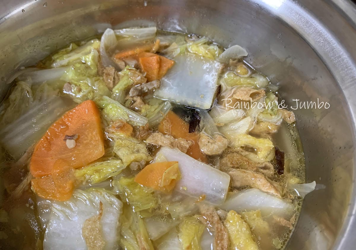 【不專業食記】超商開箱|全家Fami煮煮開箱|蛋酥滷白菜|古 【不專業食記】超商開箱|全家Fami煮煮開箱|蛋酥滷白菜|古